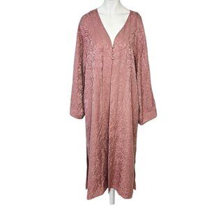 Smash + Tess x Ashlee Simpson, Disco Duster, Long Longline Robe, Pink, XS/S